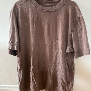 Abercrombie & Fitch Brown Soft Tee